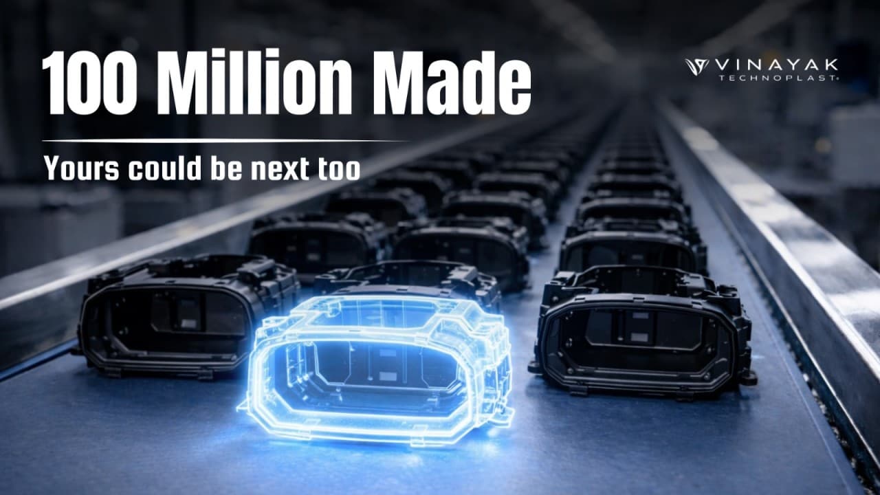 100 Million Parts. Built Through Injection Molding Precision.